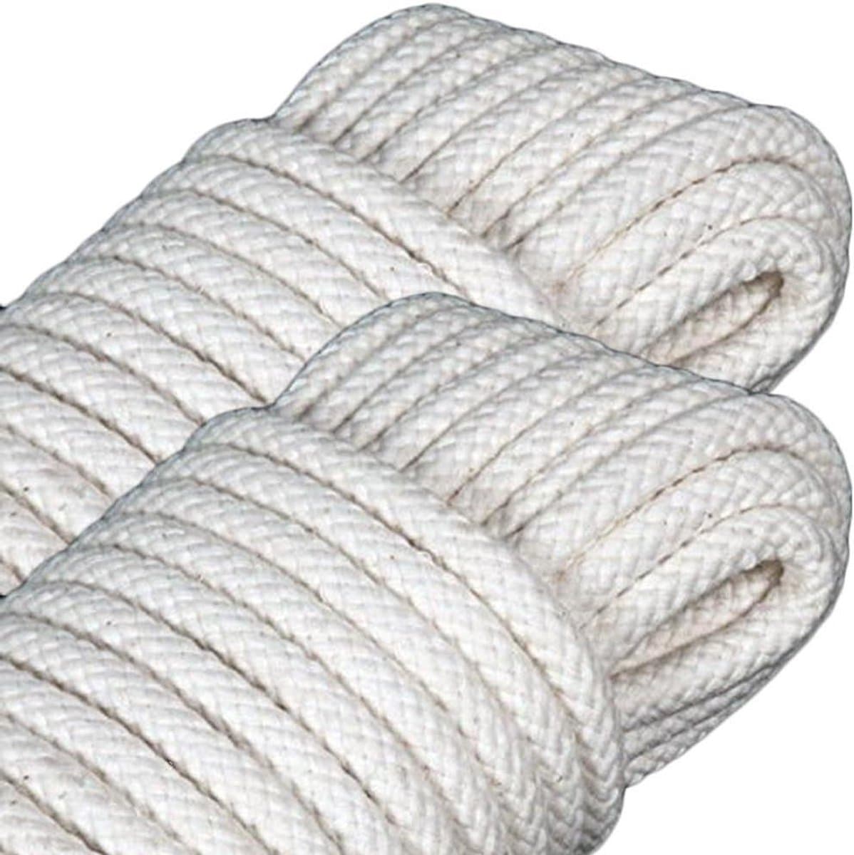 - Braided Cotton Clothesline - 20 Meter - 6mm - Set of 2 — afbeelding 1