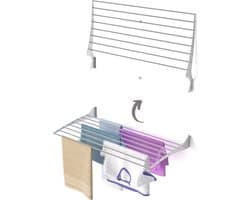 Foxydry Fold 100 wasdroogrek wandmontage clicksysteem - 100 x 50 x 10 cm