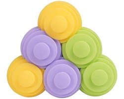 Herbruikbare rubber wasballen - MTTProducts - 6 stuk