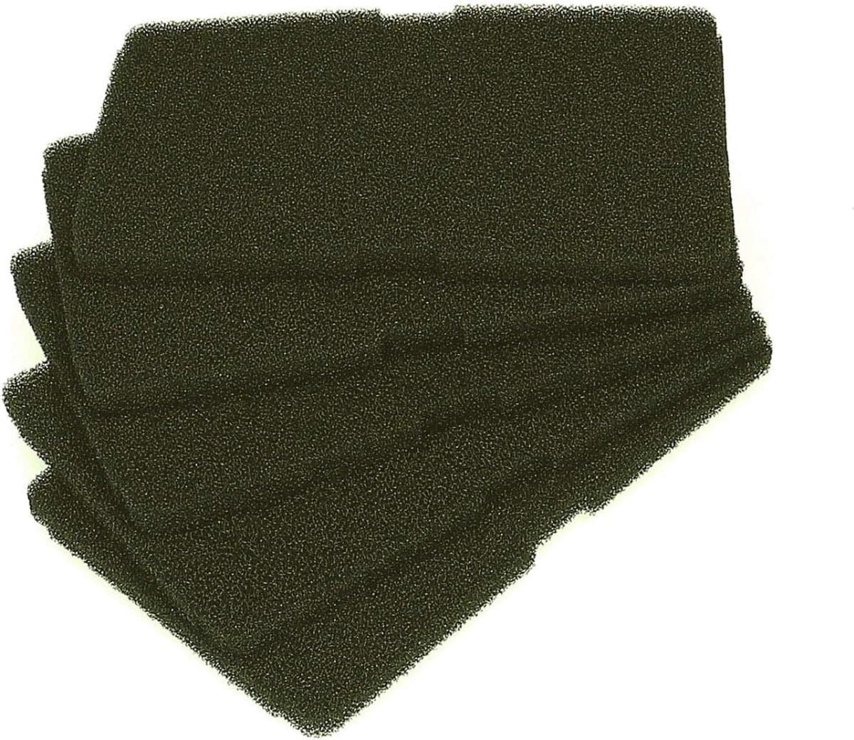 5x filter geschikt voor Beko Blomberg spons droger - filter wasdroger 240x155mm - 2964840100 - 2964840200 - warmtewisselaar droger — afbeelding 1
