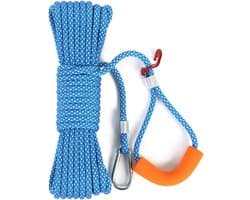 Waslijn Touw 15M - Dikke waslijn - Geschikt voor buitengebruik - 15 meter - Blauw - Polypropyleen