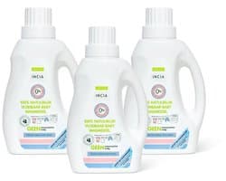 INCIA - Natuurlijk Vloeibaar Wasmiddel - Voordeelverpakking - 3 stuks