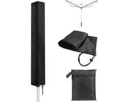 Waterproof Droogmolen Cover met Rits - 210D Oxford Beschermhoes - 180 x 16 x 16 cm