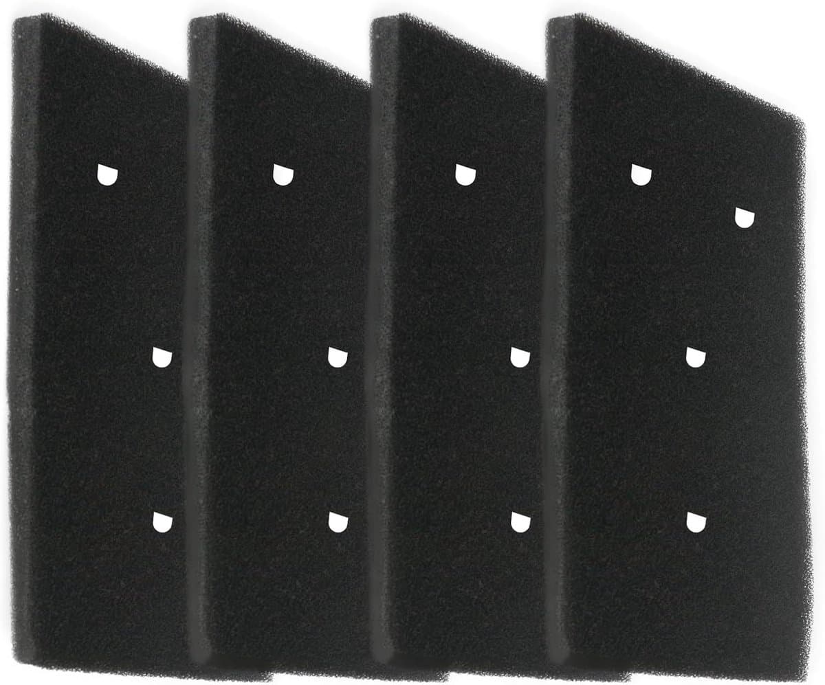 Foam Sponge - Filter Droger - 4stuks - filter Foam filter droger - droger sponsfilter - Geschikt voor Whirlpool - Gelijk aan model: 481010345281 481010716911(230 x 115 x 14MM) — afbeelding 1