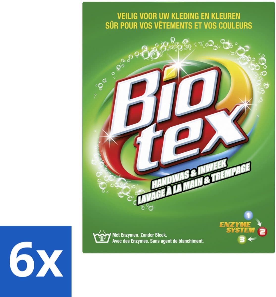 Biotex Handwas & Inweek Poeder 720 gr - Voordeelverpakking - 6 stuks — afbeelding 1