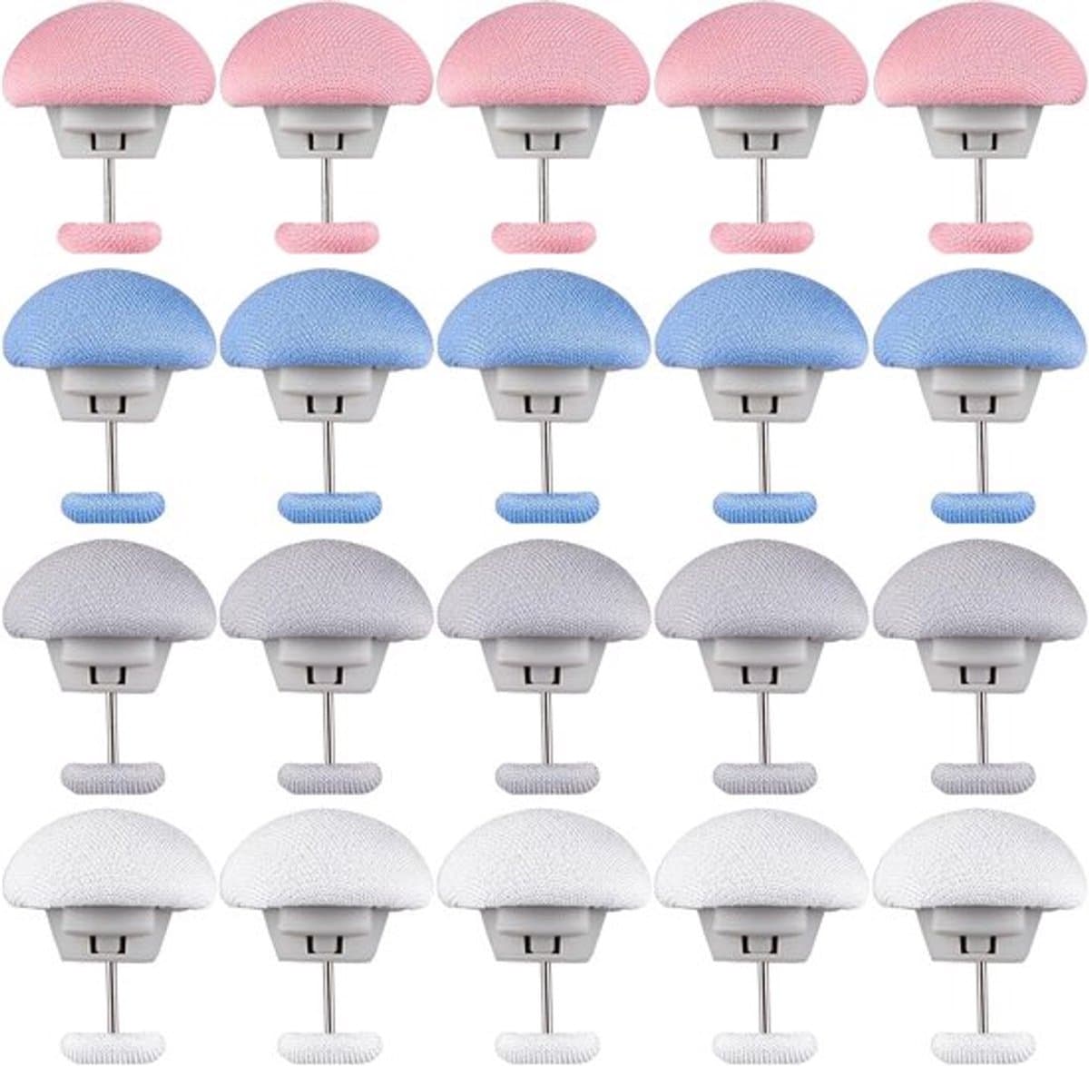 Dekbedclips-20 stuks-dekbedclips voor dekbed-Het wordt gebruikt om de quilt binnenin te bevestigen-Stevige Dekbed Klemmen-Knijpers-4 kleuren — afbeelding 1