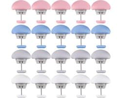 Dekbedclips-20 stuks-dekbedclips voor dekbed-Het wordt gebruikt om de quilt binnenin te bevestigen-Stevige Dekbed Klemmen-Knijpers-4 kleuren