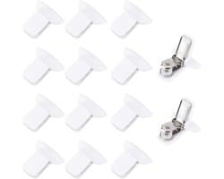 Dekbedclips voor Binnen - Snel Dekbedovertrekbevestigingen - Sterke Clips voor Dekbedden - Voorkomt Verschuiven - Eenvoudig te Installeren, Set van 14 Stuks.