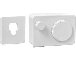 Intrekbare Waslijn - Kledingdroger - Ruimtebesparend - Roestvrij staal - 4.2 meter - Wit