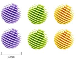 WiseGoods Premium 6 Drogerballen - Herbruikbare Wasballen Voor Wasdroger - Anti-Kreuk Droger Bal - Kleding Ballen Wasmachine