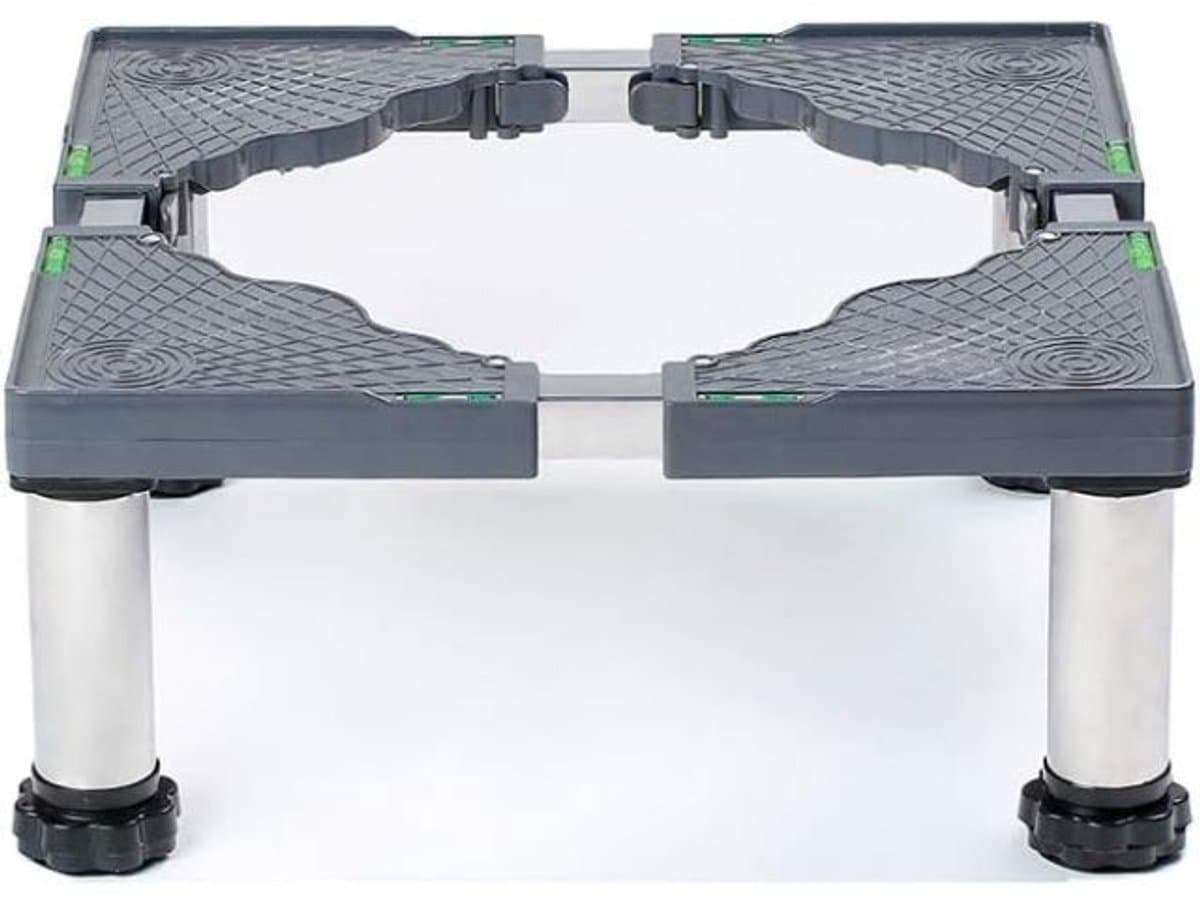 Wasmachine Verhoger - Wasmachine Opbouwmeubel - Wasmachine Sokkel - Anti Slip & Verstelbaar - Ook voor Droger, Koelkast en Vriezer - 4 Poten - Hoogte 19 - 22 cm - van Imperatoris — afbeelding 1