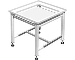 Wasmachinesokkel met Plank - Drogeronderstel Verhoger - Ergonomisch Huishouden - Volledig Gelast Staal - 50 cm Hoogte