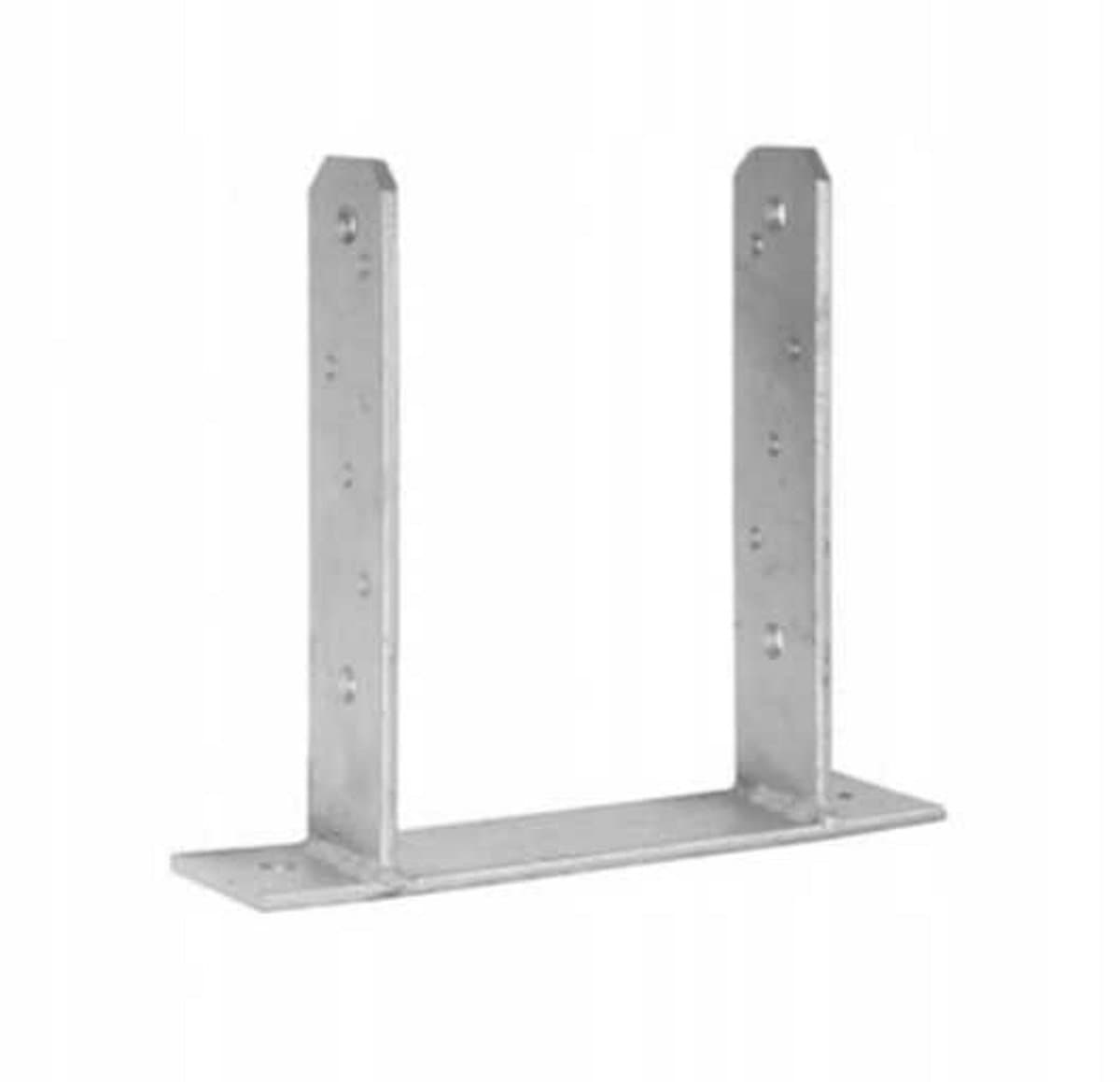 Domax - Basis Voor Zuil - Gegalvaniseerd - 91x200mm - Staal — afbeelding 1
