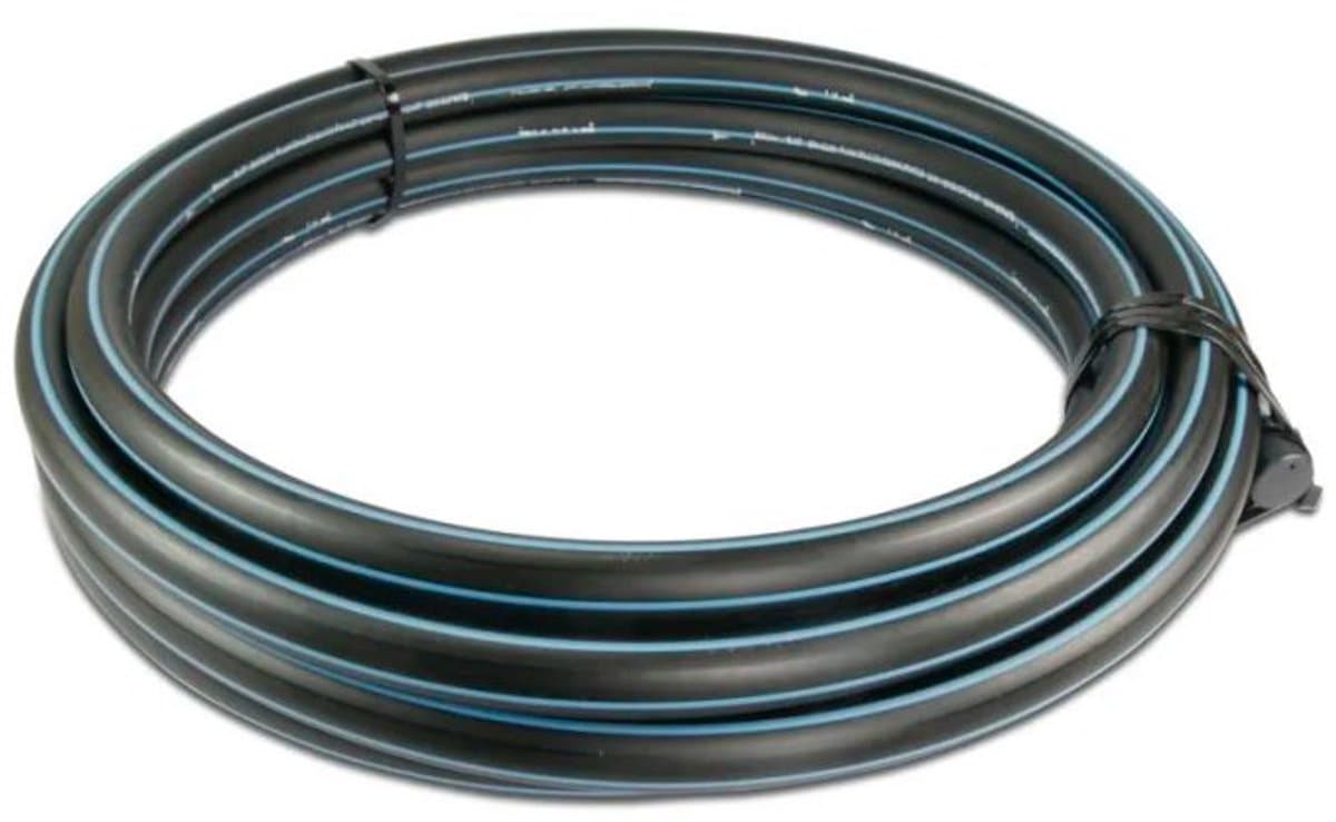PE80 Waterleiding Buis 25mm, 1m, PE Buis — afbeelding 1