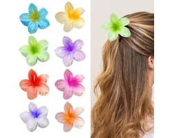 Inovra Plus - Bloemenhaarclips 8 stuks antislip bloemenhaarklemmen - Reis Benodigdheden voor vakantie in de natuur