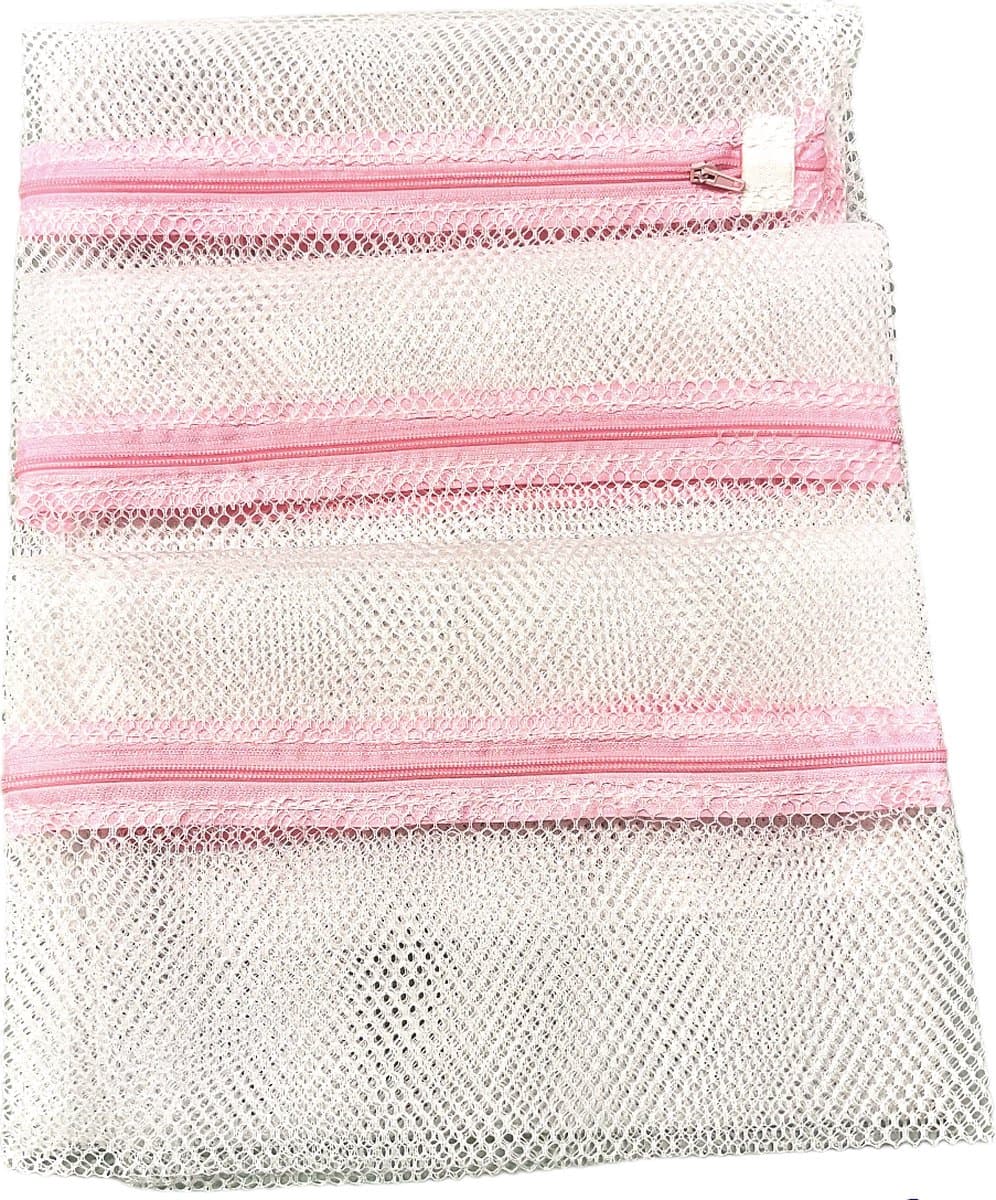 Wasnet - Waszak - Met Rits - 60 x 50 cm - Set 3 Stuks — afbeelding 1
