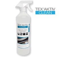 Tex Aktiv Clean 1 Liter Reinigingsmiddel voor textiel - kussens reinigen - zonnescherm reinigen - kap reinigen