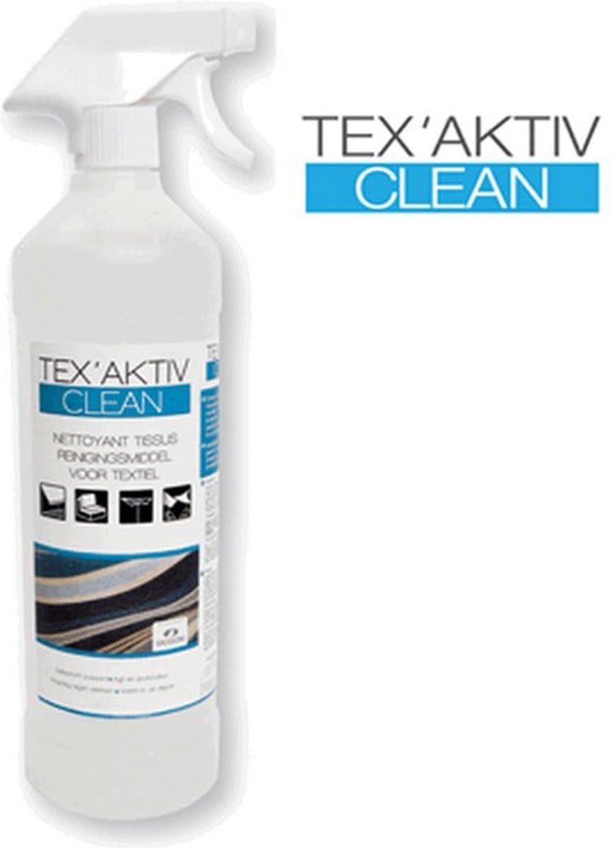 Tex Aktiv Clean 1 Liter Reinigingsmiddel voor textiel - kussens reinigen - zonnescherm reinigen - kap reinigen — afbeelding 1