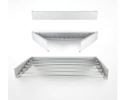 Inklapbaar Droogrek Universeel – Laundry Drying Rack - Wasrek voor in de Badkamer/Tuin/Slaapkamer/Balkon – Duurzam 13 x 3 x 100 cm;