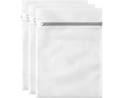 3 Pack Waszakken - Netwaszakken - Wasnetten - Wasnet Groot -Grote duurzame zakken - Delicate kleding - Perfect voor wasmachines - Jassen - Jeans - 40x50 - Huishoudelijk accessoire — afbeelding 1