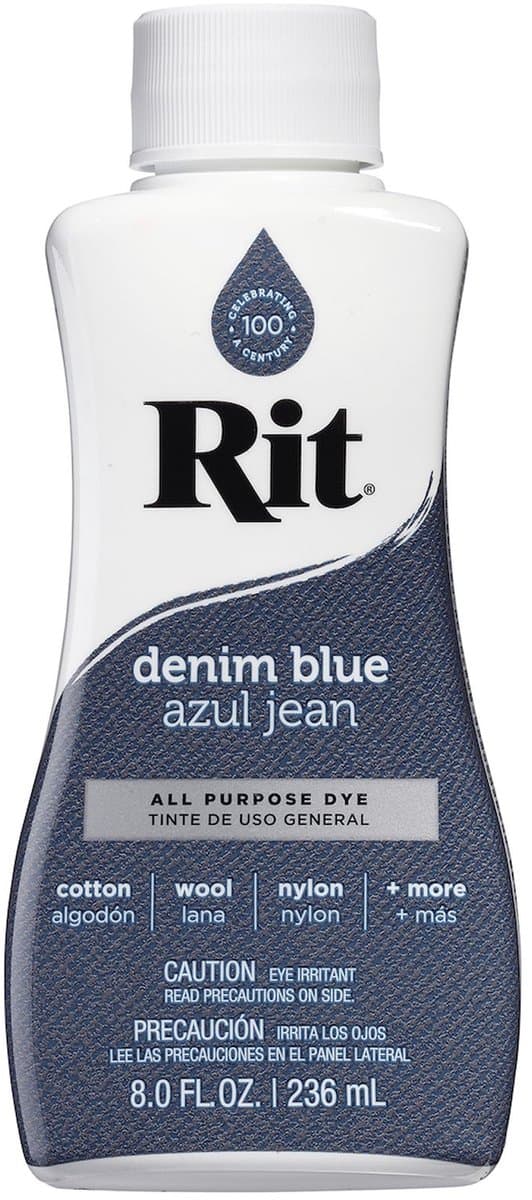Rit Liquid Denim Blue - Rit Dye - Rit — afbeelding 1