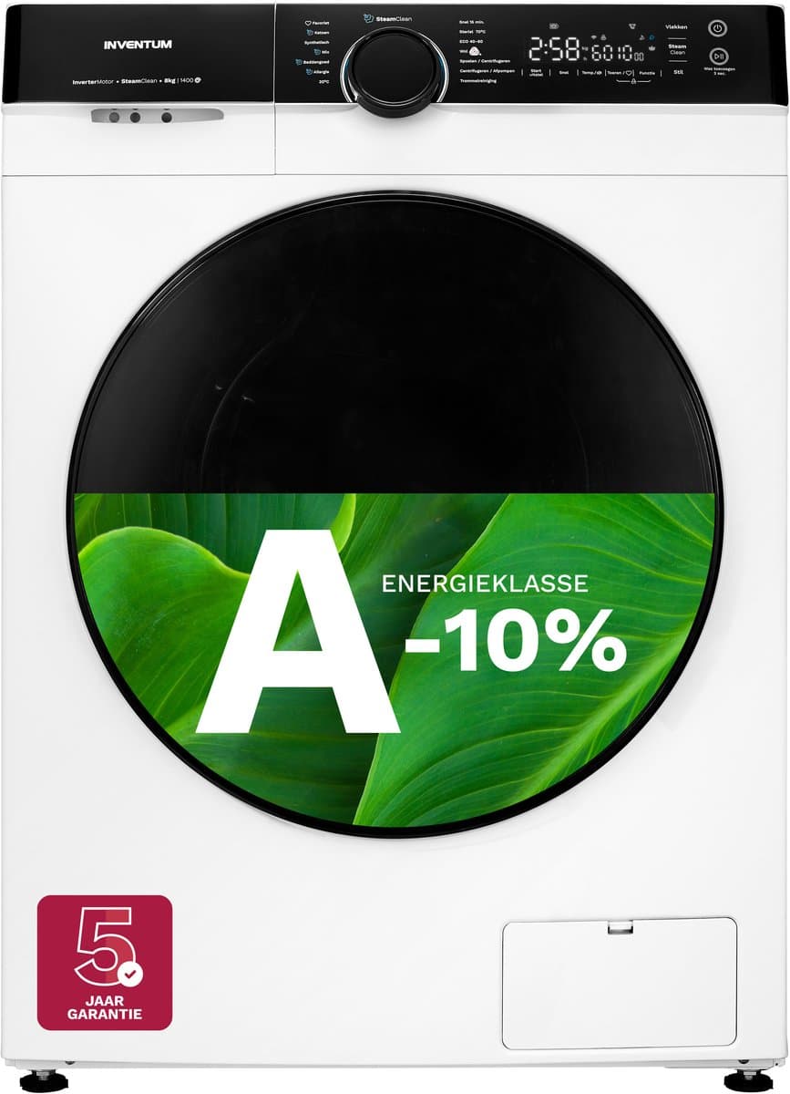 Inventum VWM8010W Wasmachine — afbeelding 1