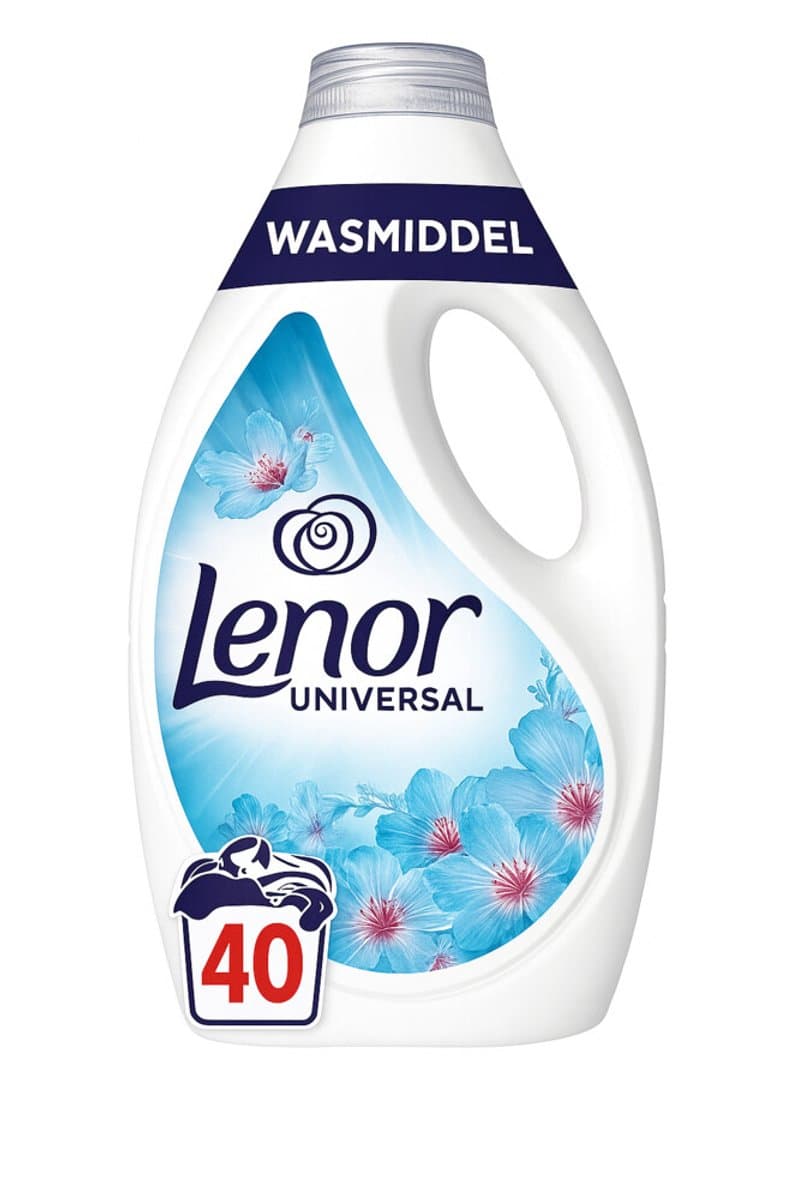 Lenor Vloeibaar Wasmiddel April Fresh 40 Wasbeurten - 4 x 1,8 liter - Voordeelverpakking — afbeelding 1