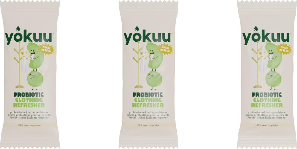 YOKUU - Probiotische Textielverfrisser - 3 Pearls - Sunny Meadow - Vrij van Schadelijke Chemicaliën — afbeelding 1