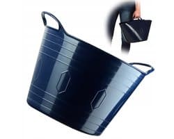 KADAX Flexibele mand universele wasbak 26L marineblauw — afbeelding 1