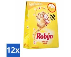 12 x Robijn Geurbuiltjes Zwitsal 3 stuks per verpakking - Zwitsal Geur - Babygeur - Geurbuiltjes - Kastgeur - Ladegeur