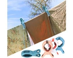 Strandlakenclips - Winddicht en sterk - set van 10 - kleurrijk