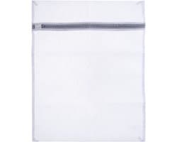 Stevige Waszak voor delicaat wasgoed - lingerie/bh waszak - wit - 50 x 40 cm