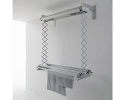 Foxydry Air 122 cm electrisch plafonddroogrek wandmontage - 122 X 57 X 30 cm