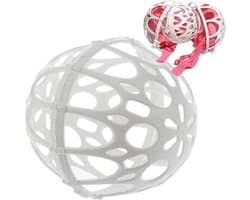 Bubble bra wasbal voor het veilig wassen van je bh - Cup A t/m D - Wasbol - Wasbal - Wit