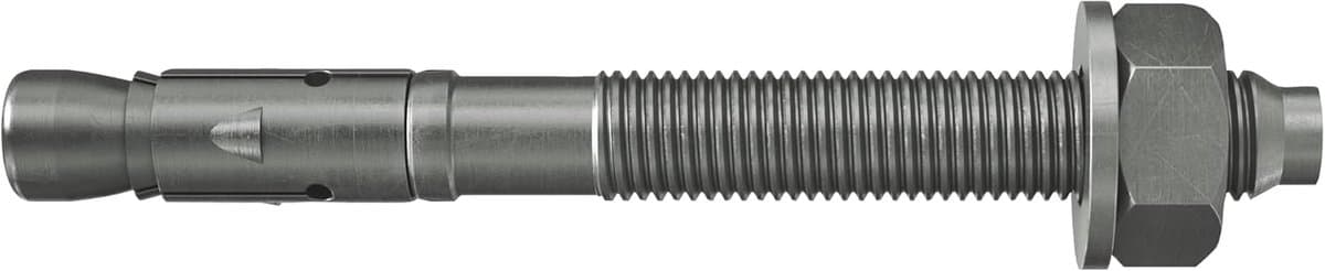 Borganker Plus - Zware Lasten Bevestigen - Stalen Constructies - Hoge Draagkracht - 50 Stuks - Zilver — afbeelding 1