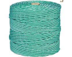 Waslijn Touw - Wasrek Koord - Kleding Drogen - Vochtbestendig Polypropyleen - 50 Meter - Groen