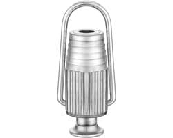 Kledinglijn spanner - aluminium - met veren en kogellagers - eenvoudige aanpassing - SnelShoppen