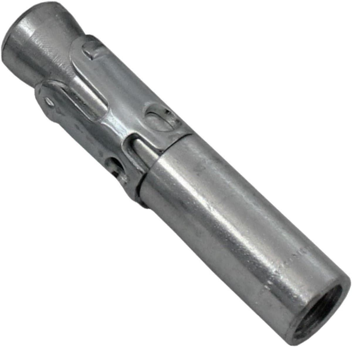 Zwaar lastanker - Metaalanker boutanker - Bevestigen zware lasten - Roestvrij staal A4 - M12 x 75mm - Zilverkleurig — afbeelding 1