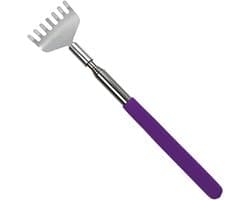 SnelShoppen - Ruggkrabber, RVS Uittrekbare Ruggkrabber, Achterkrabber, Uittrekbaar van 20cm tot 68cm, Voor Thuis, Reizen en Kantoor