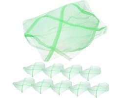 Opbergzakken Krabbenvoer - Visnetten Krabben - Vissen Buitenvangst - Sneldrogend Materiaal - 65x37cm - Groen