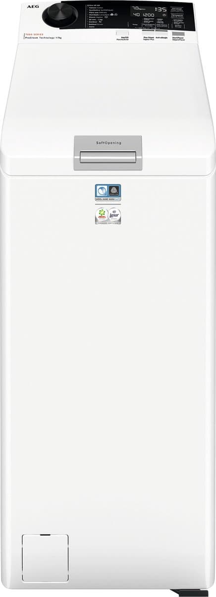 AEG LTR7STEAM 7000 serie ProSteam - Wasmachine bovenlader - Energielabel A - 1300 toeren - 7 kg — afbeelding 1