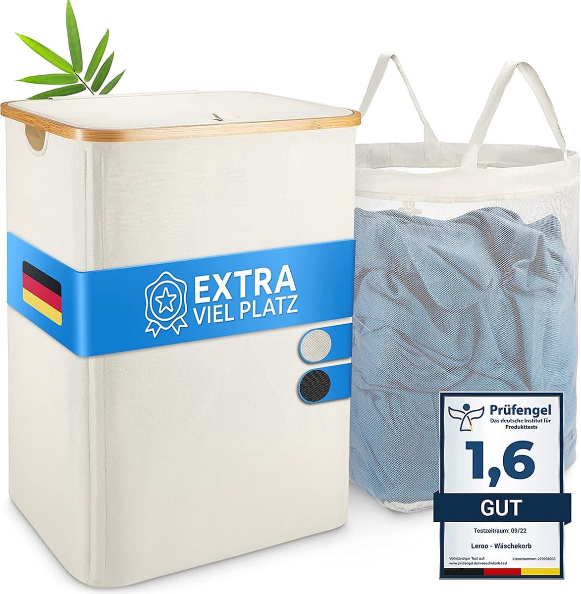 Waszak – ruime waszak – grote waszakken – laundry bags – laundry bag — afbeelding 1