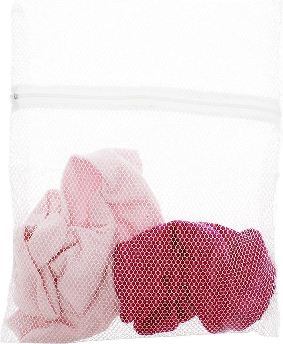 2x Waszak | Wasnet| 30 x 40 cm | Waszakken |Wasnetje| Waszak met rits | Waszak lingerie | Kwetsbare kleding | Wasmachine — afbeelding 1