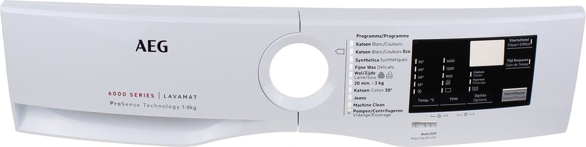 ELECTROLUX - BEDIENINGSPANEEL MET GREEP ,AEG, ,L6FBI84W,F - 140070219013 — afbeelding 1