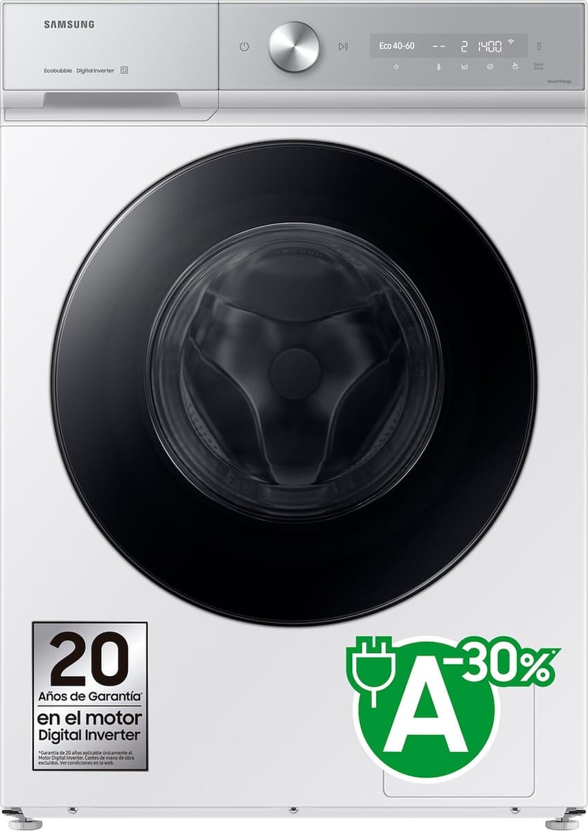 Samsung BESPOKE QuickDrive™ Wasmachine 8000-serie WW90DB8U95GHU3 — afbeelding 1
