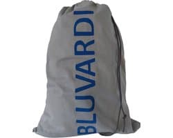 Bluvardi Katoenen waszak -XL - met trekkoord - Grijs