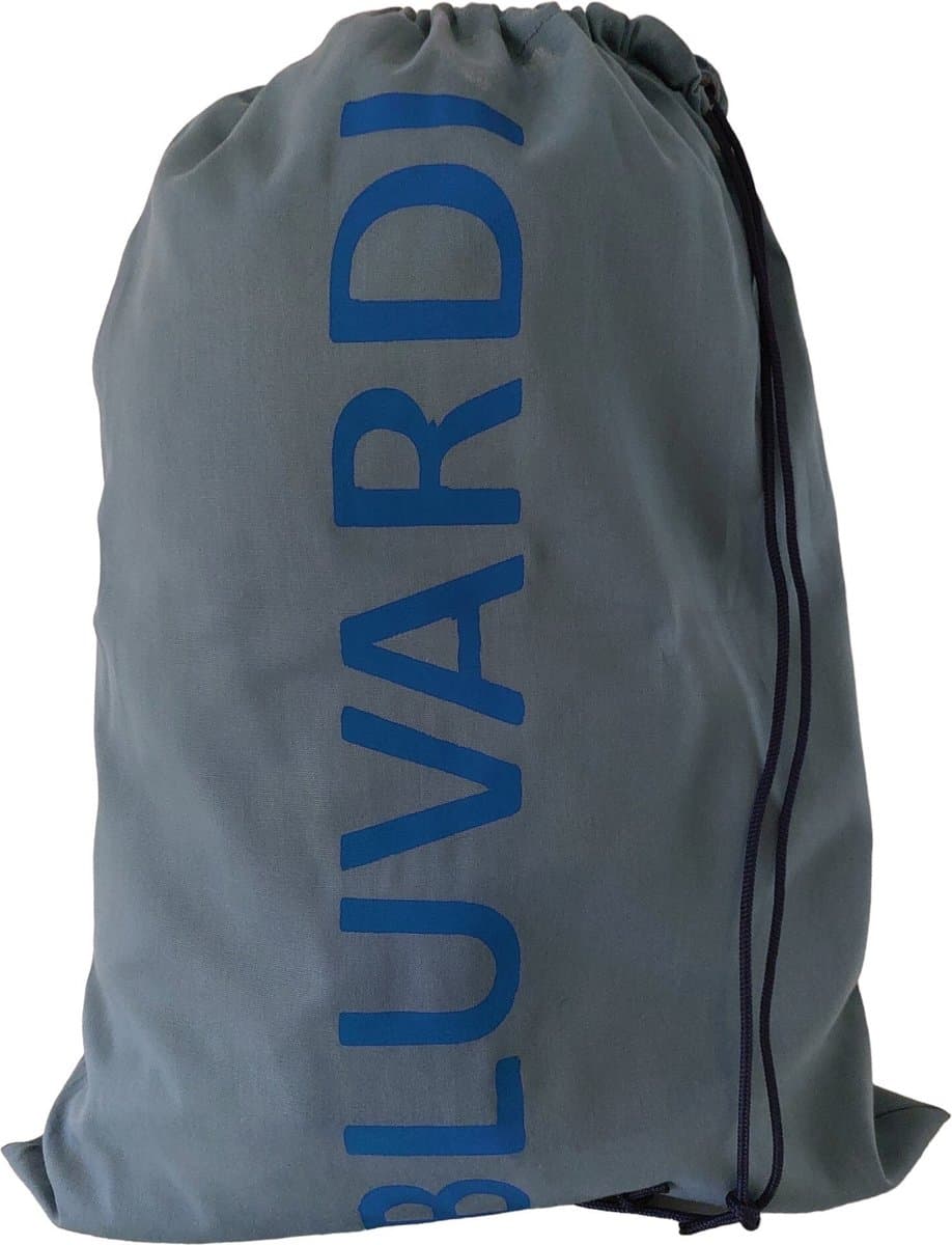 Bluvardi Katoenen waszak -XL - met trekkoord - Old Blue — afbeelding 1