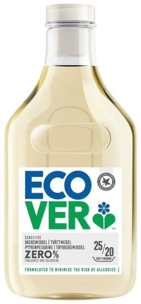 Ecover - Wasmiddel - Sensitive - Zero% - 25wb/1L — afbeelding 1