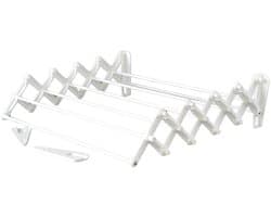 ABJ - droogrek - wasdroger, wandmodel, opvouwbaar, Wit, 100 cm
