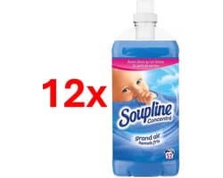 Soupline Hemels Fris Geconcentreerde Wasverzachter 12 x 52 wasbeurten - Voordeelverpakking